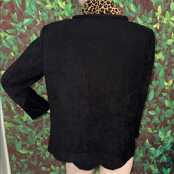Vintage Suede Jacket Leopard Jacket - Picture 10 of 16